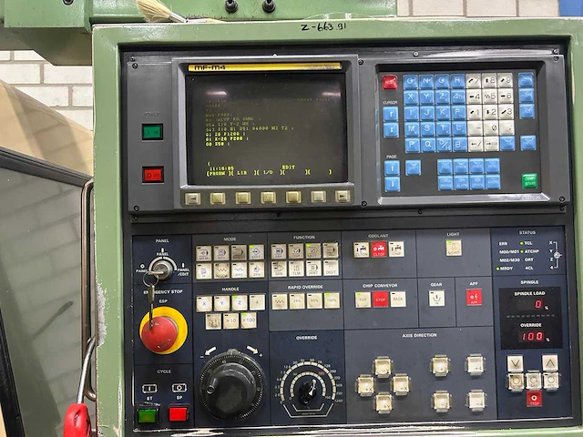 1991 mori seiki mv-40 cnc universele bewerkingscentra - afbeelding 2 van  9