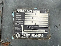 1991 nissan wgf03a400 vorkheftruck - afbeelding 6 van  25