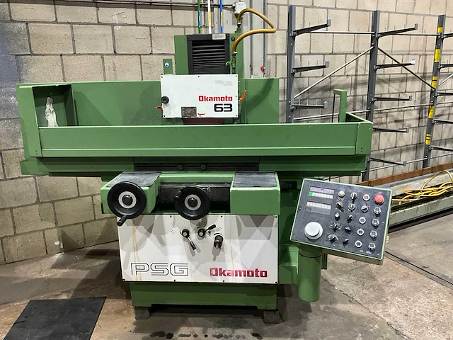 1991 okamato psg 63 vlakslijpmachine - afbeelding 1 van  8