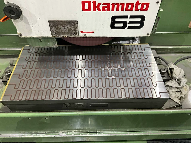 1991 okamato psg 63 vlakslijpmachine - afbeelding 5 van  8