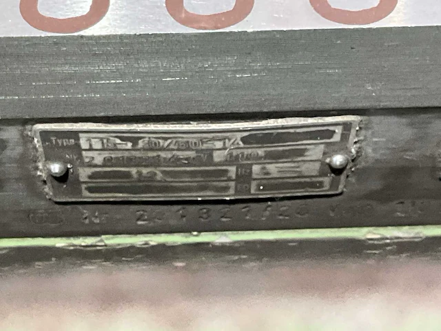 1991 okamato psg 63 vlakslijpmachine - afbeelding 6 van  8