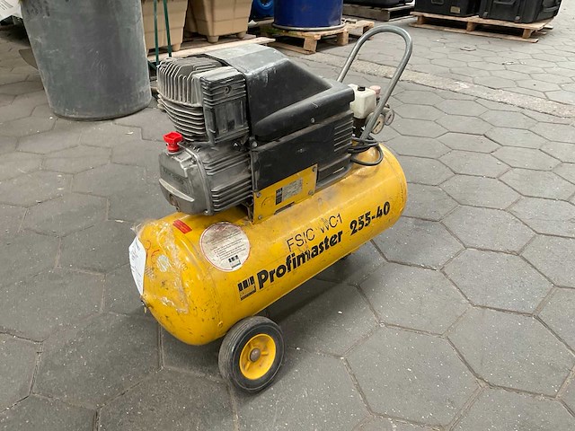 1991 schneider profimaater 255-40 luchtcompressor - afbeelding 2 van  9