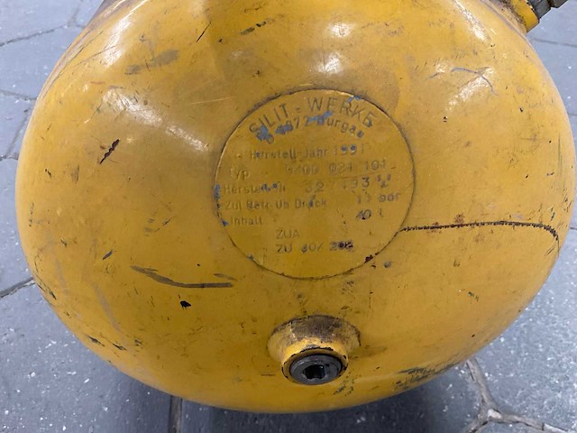 1991 schneider profimaater 255-40 luchtcompressor - afbeelding 9 van  9