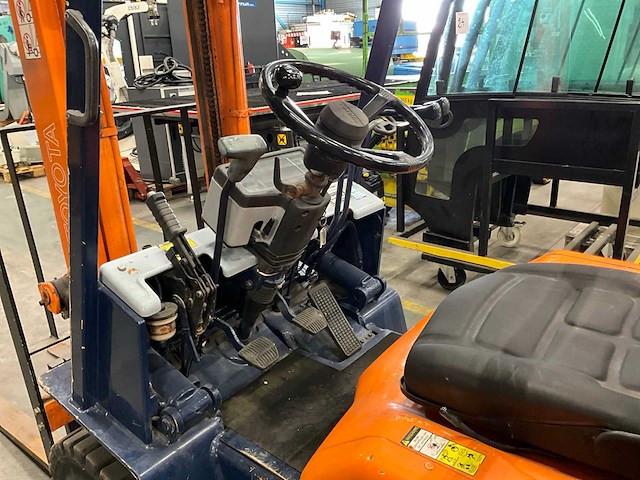 1991 toyota 42 5fgf 14 vorkheftruck - afbeelding 4 van  17