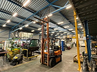 1991 toyota 42 5fgf 14 vorkheftruck - afbeelding 1 van  17