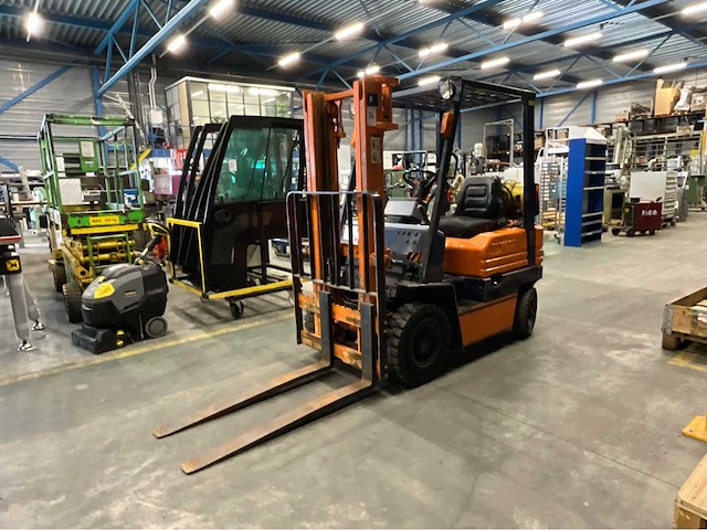 1991 toyota 42 5fgf 14 vorkheftruck - afbeelding 10 van  17