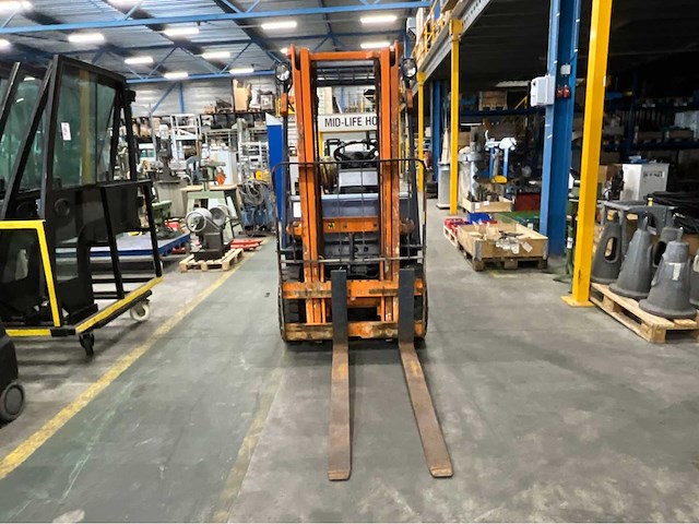 1991 toyota 42 5fgf 14 vorkheftruck - afbeelding 11 van  17