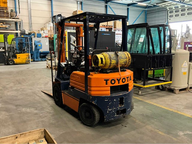 1991 toyota 42 5fgf 14 vorkheftruck - afbeelding 15 van  17