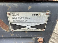 1991 yanmar b50 midigraafmachine - afbeelding 10 van  18