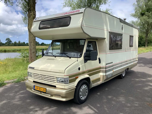 1992 - peugeot - dethleffs - globetrotter -camper/kampeerwagen - afbeelding 1 van  30