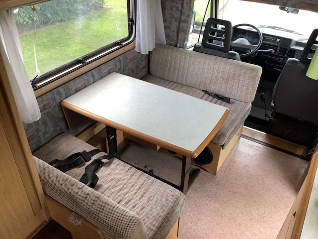 1992 - peugeot - dethleffs - globetrotter -camper/kampeerwagen - afbeelding 17 van  30