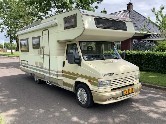 1992 - peugeot - dethleffs - globetrotter -camper/kampeerwagen - afbeelding 12 van  30