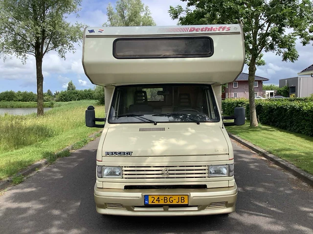 1992 - peugeot - dethleffs - globetrotter -camper/kampeerwagen - afbeelding 26 van  30