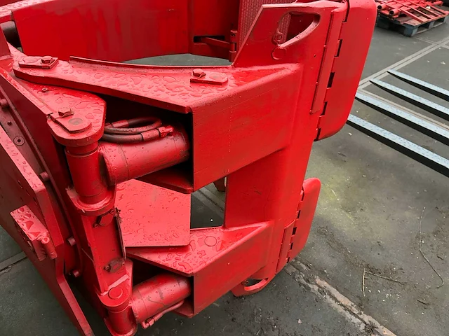 1992 auramo ra320nj roterende papierrol splitarm klem - afbeelding 7 van  9