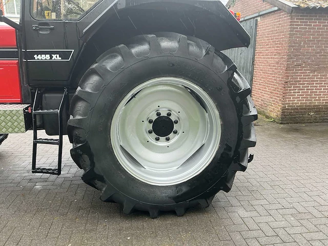 1992 case international 1455xl vierwielaangedreven landbouwtractor 40km/h - afbeelding 14 van  46