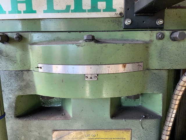 1992 dahlih dl-g2200 universele freesmachine - afbeelding 5 van  22