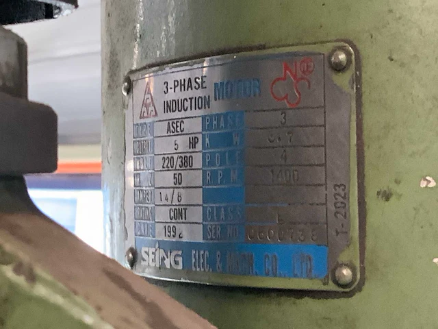 1992 dahlih dl-g2200 universele freesmachine - afbeelding 15 van  22