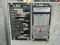 1992 de jong a31bl mobiele goederenlift 6 meter - afbeelding 9 van  17