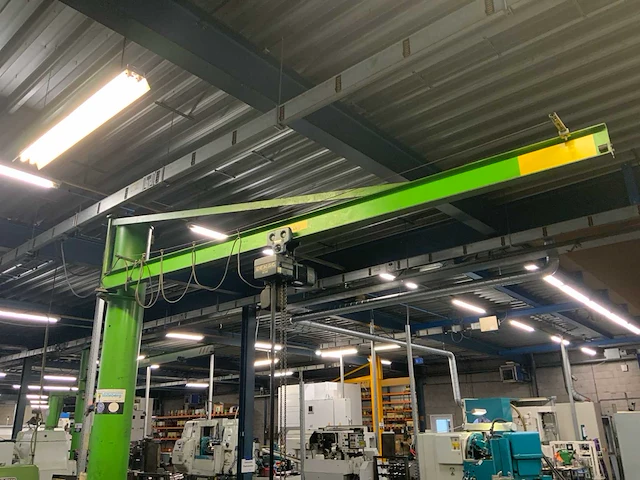 1992 demag ps zwenkarmkraan - 500 kg. - afbeelding 4 van  11