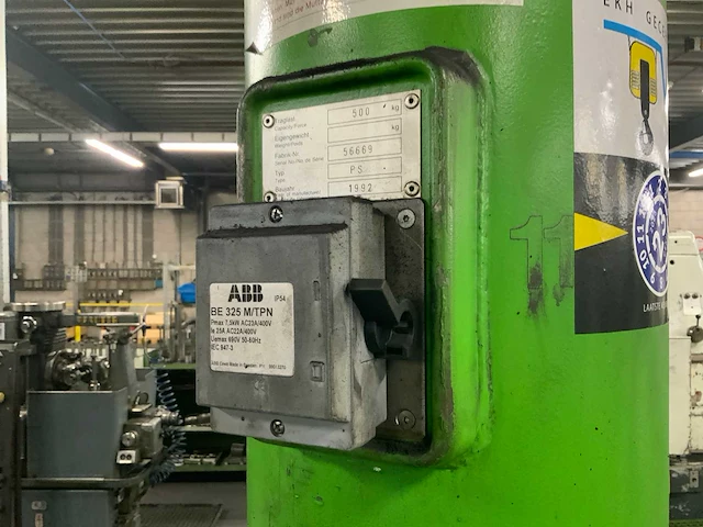 1992 demag ps zwenkarmkraan - 800 kg. - afbeelding 10 van  11