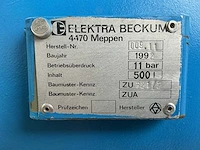 1992 elektra beckum lp 602/11/500 luchtcompressor - afbeelding 5 van  13