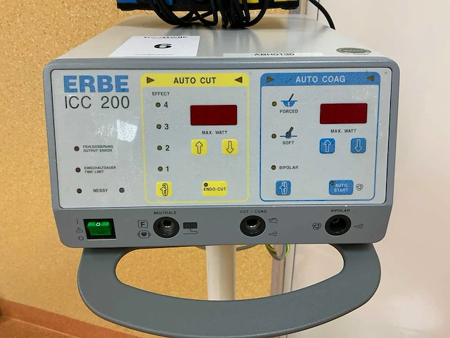 1992 erbe icc 200 coagulate elektro-unit - afbeelding 2 van  5