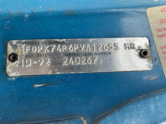 1992 ford f700 vrachtwagen - afbeelding 26 van  32