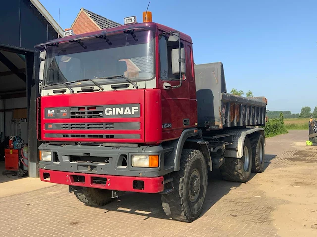 1992 ginaf g3333-s vrachtwagen tlr-22-r - afbeelding 1 van  40
