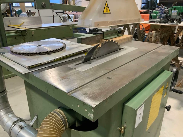1992 harwi 130 tafelcirkelzaagmachine - afbeelding 9 van  14