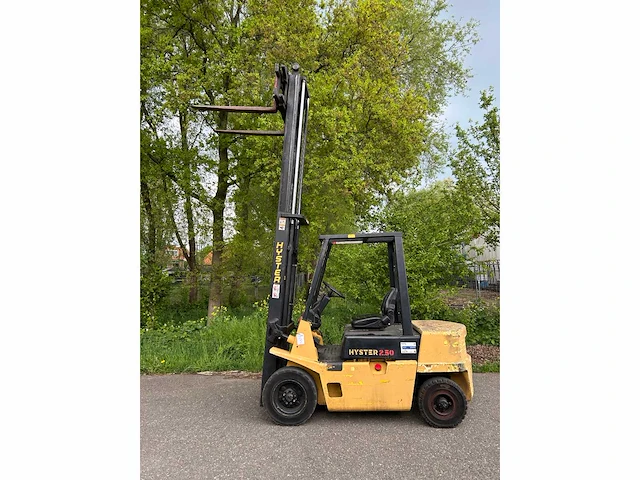 1992 hyster h2.50xm diesel vorkheftruck - afbeelding 3 van  16