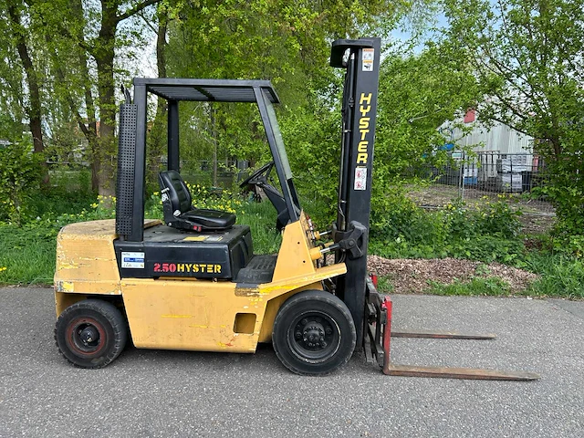 1992 hyster h2.50xm diesel vorkheftruck - afbeelding 6 van  16