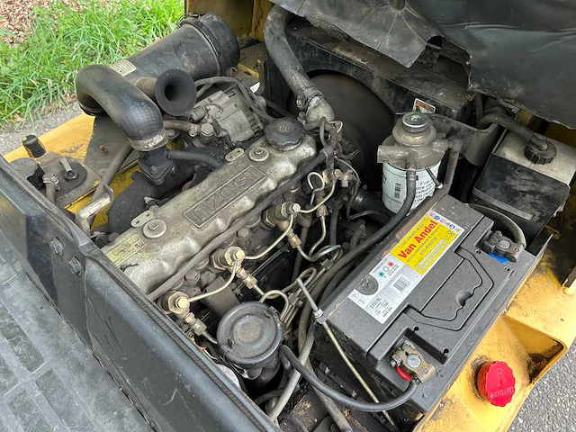 1992 hyster h2.50xm diesel vorkheftruck - afbeelding 16 van  16