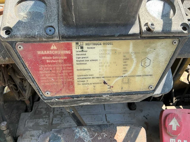1992 hyster h3 00xl vorkheftruck - afbeelding 10 van  30