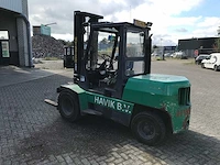 1992 hyster h4.00xl/6 vorkheftruck - afbeelding 12 van  21