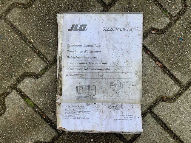 1992 jlg cm20n hoogwerker - afbeelding 13 van  20