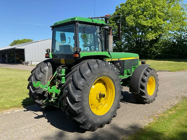 1992 john deere 4755 vierwielaangedreven landbouwtractor - afbeelding 29 van  32