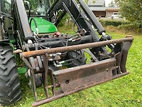 1992 john deere 6200 vierwielaangedreven landbouwtractor met voorlader - afbeelding 5 van  35
