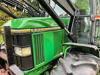 1992 john deere 6200 vierwielaangedreven landbouwtractor met voorlader - afbeelding 7 van  35