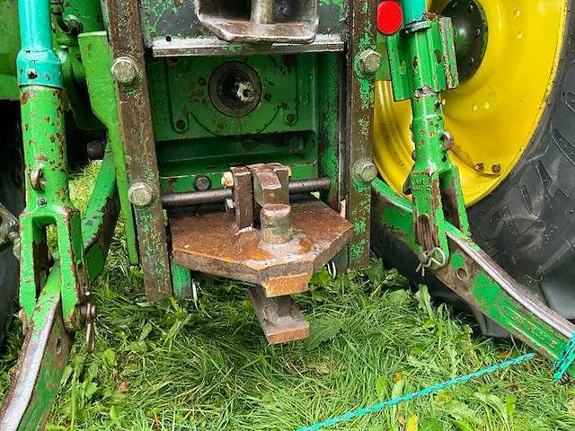 1992 john deere 6200 vierwielaangedreven landbouwtractor met voorlader - afbeelding 13 van  35