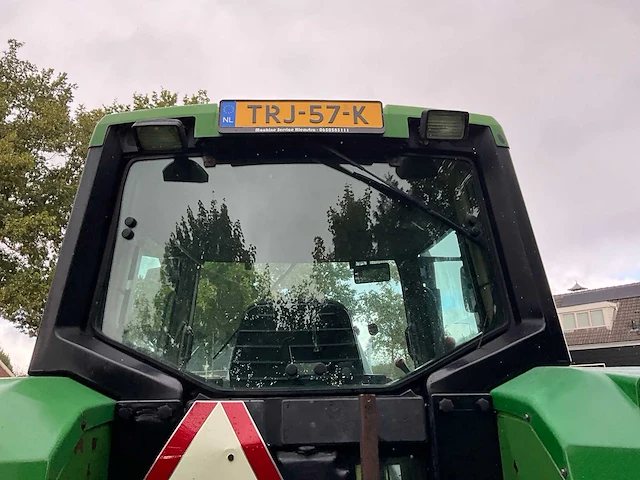 1992 john deere 6200 vierwielaangedreven landbouwtractor met voorlader - afbeelding 16 van  35