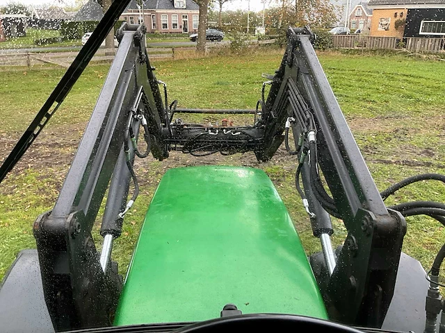 1992 john deere 6200 vierwielaangedreven landbouwtractor met voorlader - afbeelding 21 van  35