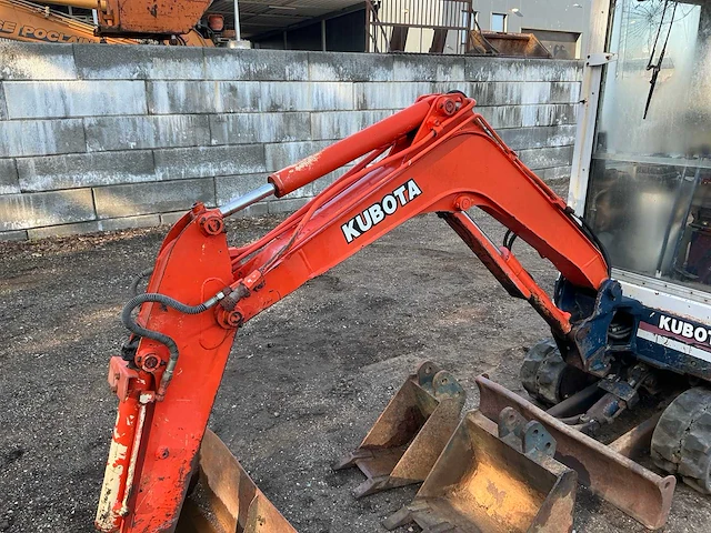1992 kubota kx41 minigraafmachine - afbeelding 9 van  37