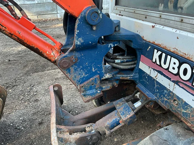 1992 kubota kx41 minigraafmachine - afbeelding 13 van  37