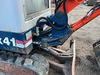 1992 kubota kx41 minigraafmachine - afbeelding 14 van  37