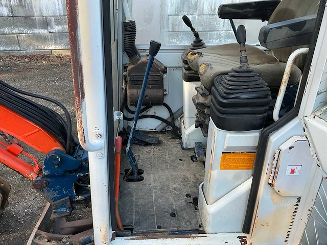 1992 kubota kx41 minigraafmachine - afbeelding 17 van  37