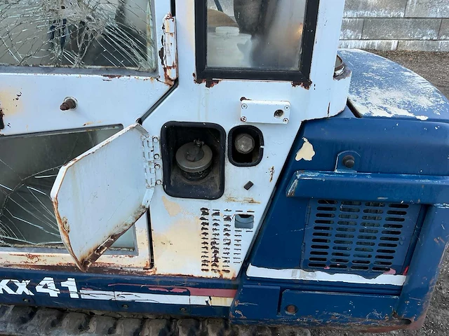 1992 kubota kx41 minigraafmachine - afbeelding 29 van  37