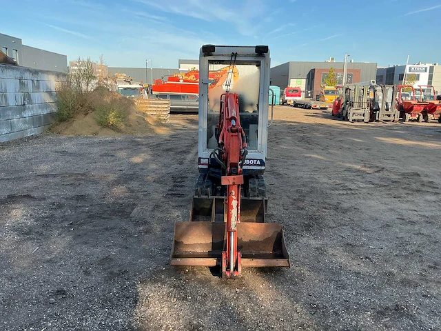 1992 kubota kx41 minigraafmachine - afbeelding 36 van  37