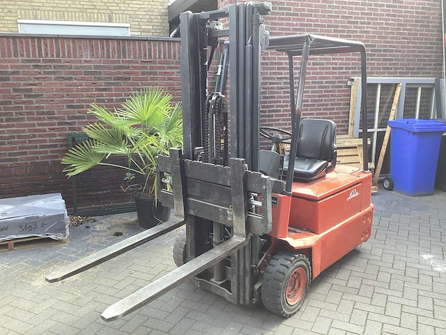 1992 linde e 16 vorkheftruck - afbeelding 2 van  7