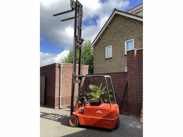 1992 linde e 16 vorkheftruck - afbeelding 4 van  7