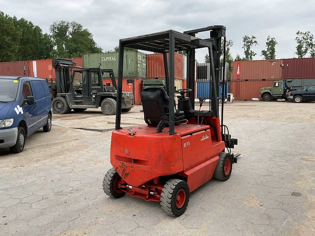 1992 linde e16p vorkheftruck - afbeelding 4 van  10